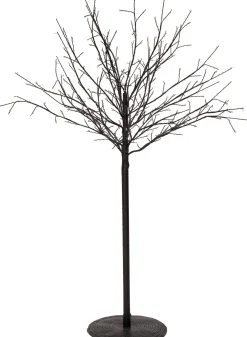 Best LED Lichterbaum schwarz D 40 H 150 cm warmweiß Weihnachtsfiguren (Außen)