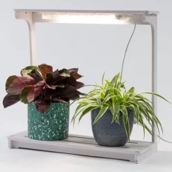 Sale LED Pflanzenlampe weiß 48 x 20 x 47 cm Pflanzenlampen