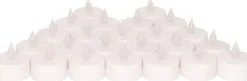 Clearance LED Teelichter 24 St. Lichtfarbe gelb Led Kerzen