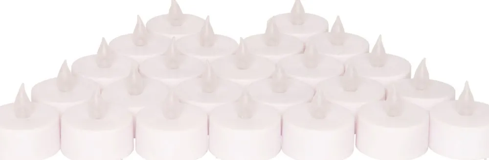 Clearance LED Teelichter 24 St. Lichtfarbe gelb Led Kerzen