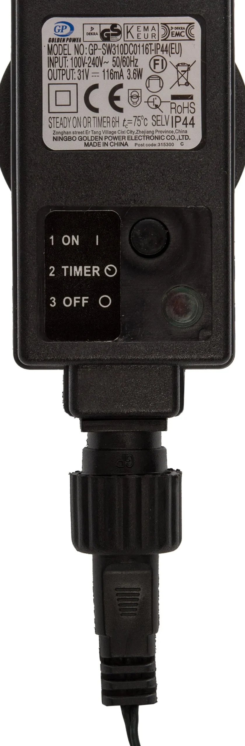 Sale Lichterkette 8 m mit 80 LEDs warmweiß Weihnachtsbaumbeleuchtung