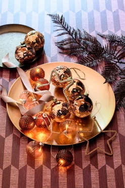 Best Lichterkette 10 Weihnachtskugeln warmweiß 1,65 m Motiv-Lichterketten