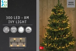 Online Lichterkette außen 8 m mit 300 LEDs warmweiß Weihnachtsbaumbeleuchtung