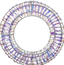 New Lichterkranz Iris D 50 H 9 cm Weihnachtsfiguren (Außen)