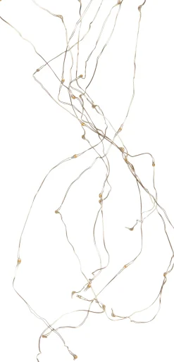 Hot Lichtkaskade für außen silber LED 8 x 4 m warmweiß Lichtkaskaden