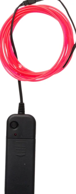 Discount Lichtschlauch mit neonrotem Licht 2,75 m Lichtschläuche