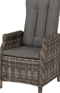 Clearance Loungesessel Lima verstellbar grau Loungesessel & -Stühle