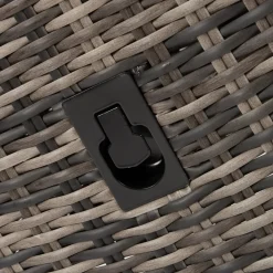 Clearance Loungesessel Lima verstellbar grau Loungesessel & -Stühle