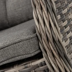 Clearance Loungesessel Lima verstellbar grau Loungesessel & -Stühle