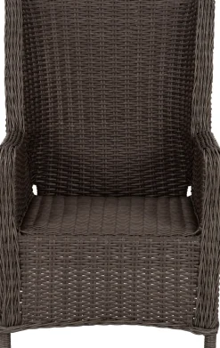 Clearance Loungesessel verstellbar Sanur dunkelbraun Loungesessel & -Stühle