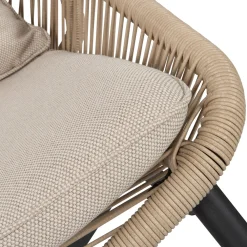 Online Lounge-Set Saar 4-Sitzer Rattan natur Lounge-Sets|Lounge-Sets