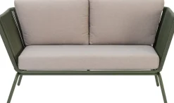 Hot Loungesofa Iris 2-Sitzer grün Loungesofas|Loungesofas
