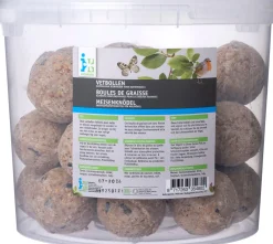 New Meisenknödel ohne Netz Eimer 30 St. Gartenvögel|Vogelfutter