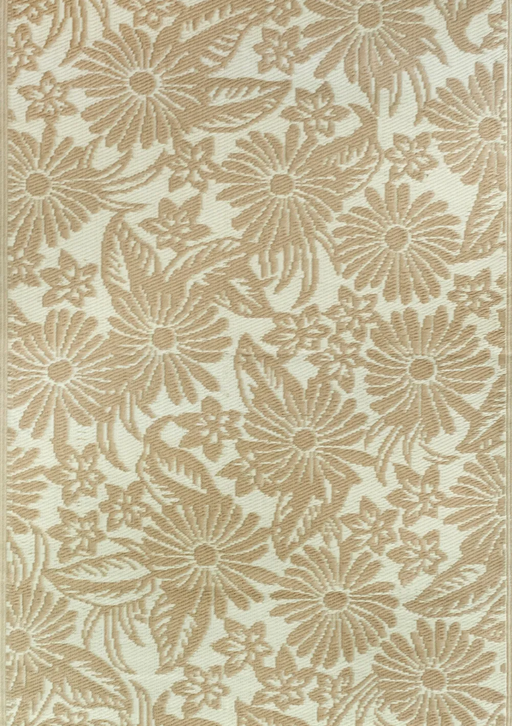 Sale Outdoor-Teppich Bloom beige 180 x 120 cm Outdoor-Teppiche