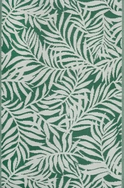 New Outdoor-Teppich Palm grün 120 x 180 cm Outdoor-Teppiche