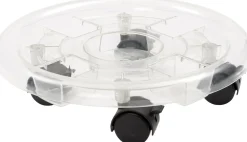 Sale Pflanzenroller Sven transparent D 30 H 8 cm Pflanzenroller