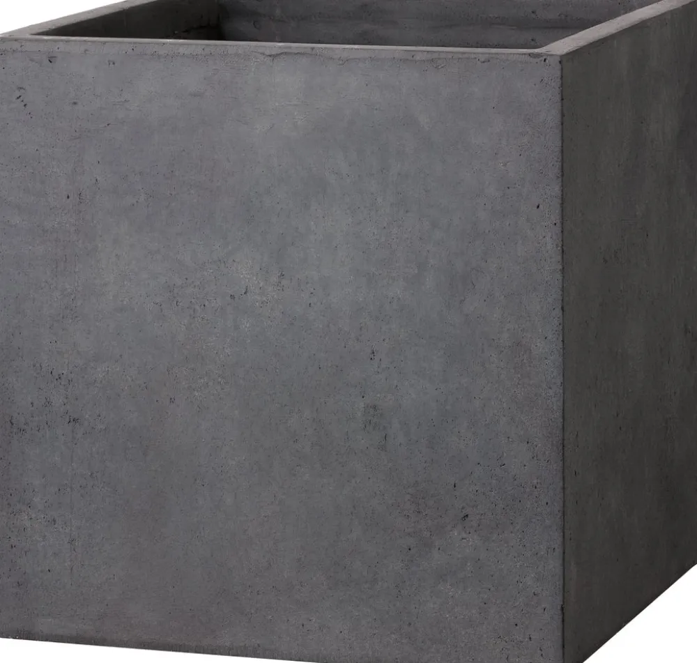 Pflanzkübel Kubus 23 x 23 x 23 cm anthrazit Blumentöpfe|Blumentöpfe & Pflanzgefäße