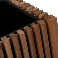 Best Pflanzkübel Latten natur 73 x 27 x 50 cm Pflanzkübel|Blumentöpfe & Pflanzgefäße