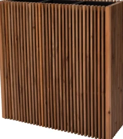 Pflanzkübel Latten natur 90 x 33 x 90 cm Pflanzkübel|Blumentöpfe & Pflanzgefäße