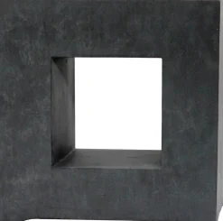 Hot Pflanzkübel mit Fenster 68 x 27 x 68 cm anthrazit Pflanzkübel|Blumentöpfe & Pflanzgefäße