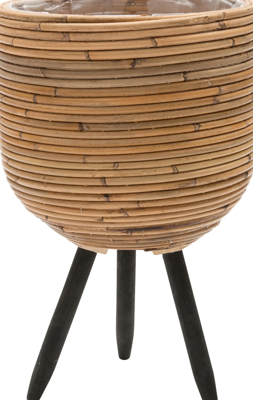 Clearance Pflanzkorb auf Füßen Holz 30 x 30 x 48 cm Pflanzkörbe|Blumentöpfe & Pflanzgefäße