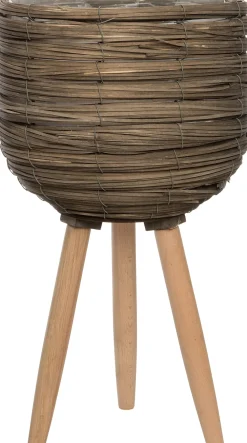 New Pflanzkorb mit Füßen D 30 H 59 cm Blumentöpfe|Blumentöpfe & Pflanzgefäße