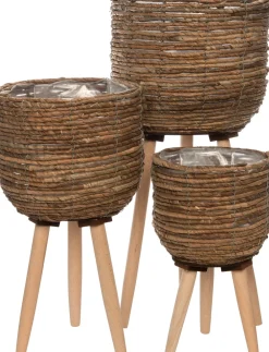 Outlet Pflanzkorb mit Füßen 46 cm Blumentöpfe & Pflanzgefäße|Blumentöpfe