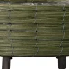 Clearance Pflanzkorb mit Füßen Dewi grün D 29 H 15 cm Pflanzkörbe|Blumentöpfe & Pflanzgefäße