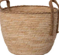 Discount Pflanzkorb Nine natur D 27 H 20 cm Pflanzkörbe|Pflanzkörbe