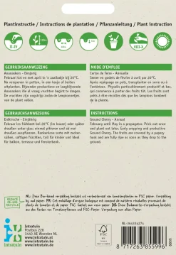 Physalis / Erdkirsche (Physalis pruinosa) Samen Gemüsesamen|Saatgut