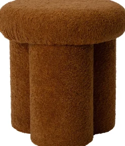 Poef Suze braun D 44 H 44 cm Poufs