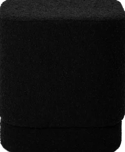 Outlet Pouf Bobo schwarz 42 x 42 x 45 cm Poufs