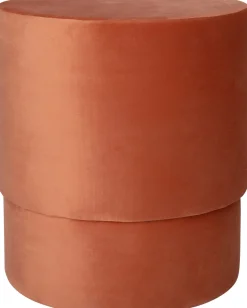 Best Pouf Ryden orange D 40 H 45 cm Poufs