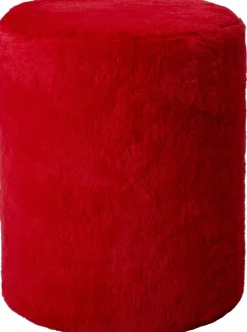 Discount Pouf Sage rot D 35 H 42 Poufs