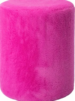 Online Pouf Sage rot D 35 H 42 cm Poufs