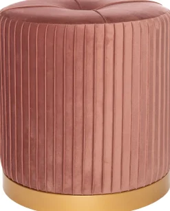 Discount Pouf Skipe rosa D 30 cm H 37 cm Poufs