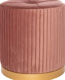 Clearance Pouf Skipe rosa D 48 cm H 48 cm Poufs