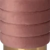 Pouf Tate rosa D 40 H 43 cm Poufs