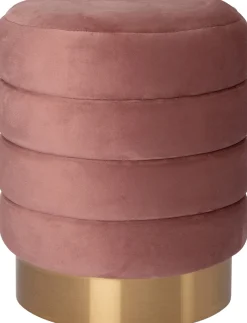 Pouf Tate rosa D 40 H 43 cm Poufs