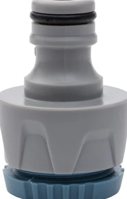 Discount Premium Hahnstück 1/2 und 3/4 grau/blua Gießen & Bewässerung|Gartenschlauch Zubehör