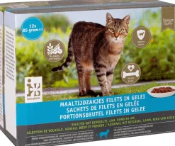 Outlet Premium Katzenfutter in Aspik 85 g 12 St. Katzenfutter