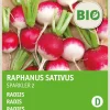 Outlet Radieschen (Raphanus sativus 'Sparkler 2') (BIO) Samen Gemüsesamen|Saatgut