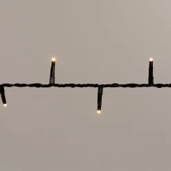 Hot Reiskorn Lichterkette 4 m mit 80 LEDs warmweiß Weihnachtsbaumbeleuchtung