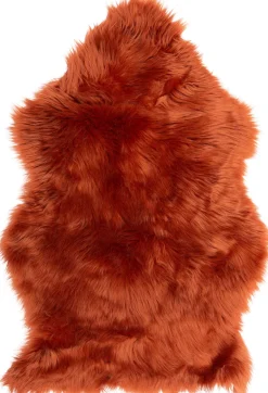 Schaffell-Imitat terracotta 90 x 58 cm Tier- & Schaffelle