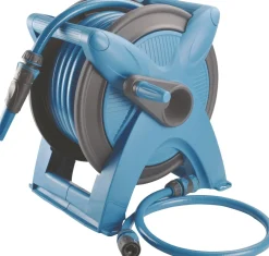 Hot Schlauchtrommel mit Gartenschlauch 20 m blau Gießen & Bewässerung|Gartenschläuche