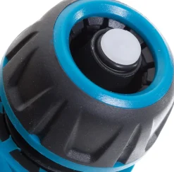 Sale Schlauchverbinder mit Wasserstop 1/2" schwarz/blau Gießen & Bewässerung|Gartenschlauch Zubehör