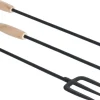 Clearance Schürhaken Kamin-Set 70 x 5 x 2 cm Kamin & Feuer Anzünden