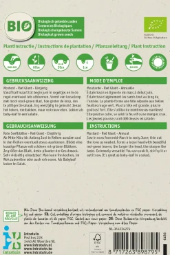 Discount Senf (Sinapis alba 'Red Giant') (BIO) Samen Kräutersamen|Saatgut