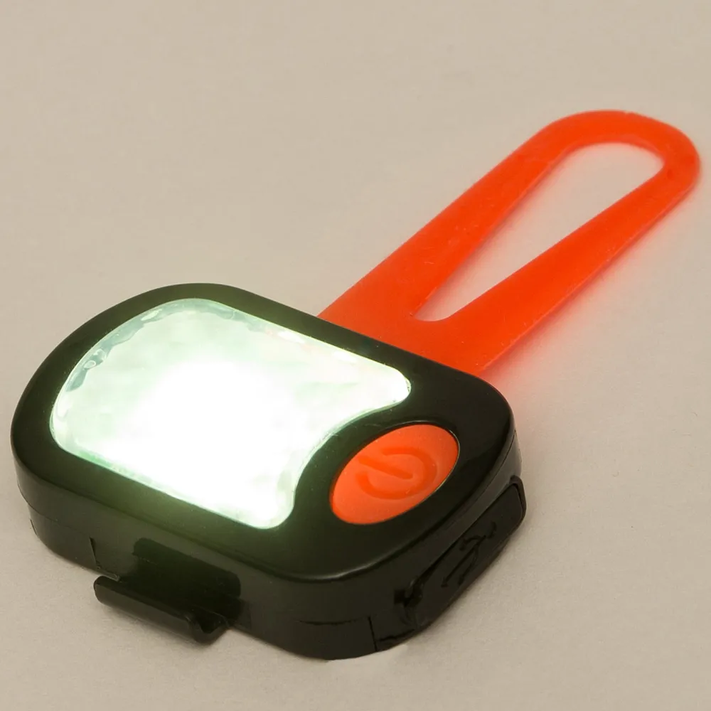 New Sicherheitslicht für Hundehalsband orange 4 x 1 x 7 cm Hundegeschirr & -Leinen