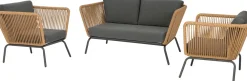 Hot 4-Sitzer Loungeset Iris natur Lounge-Sets|Lounge-Sets